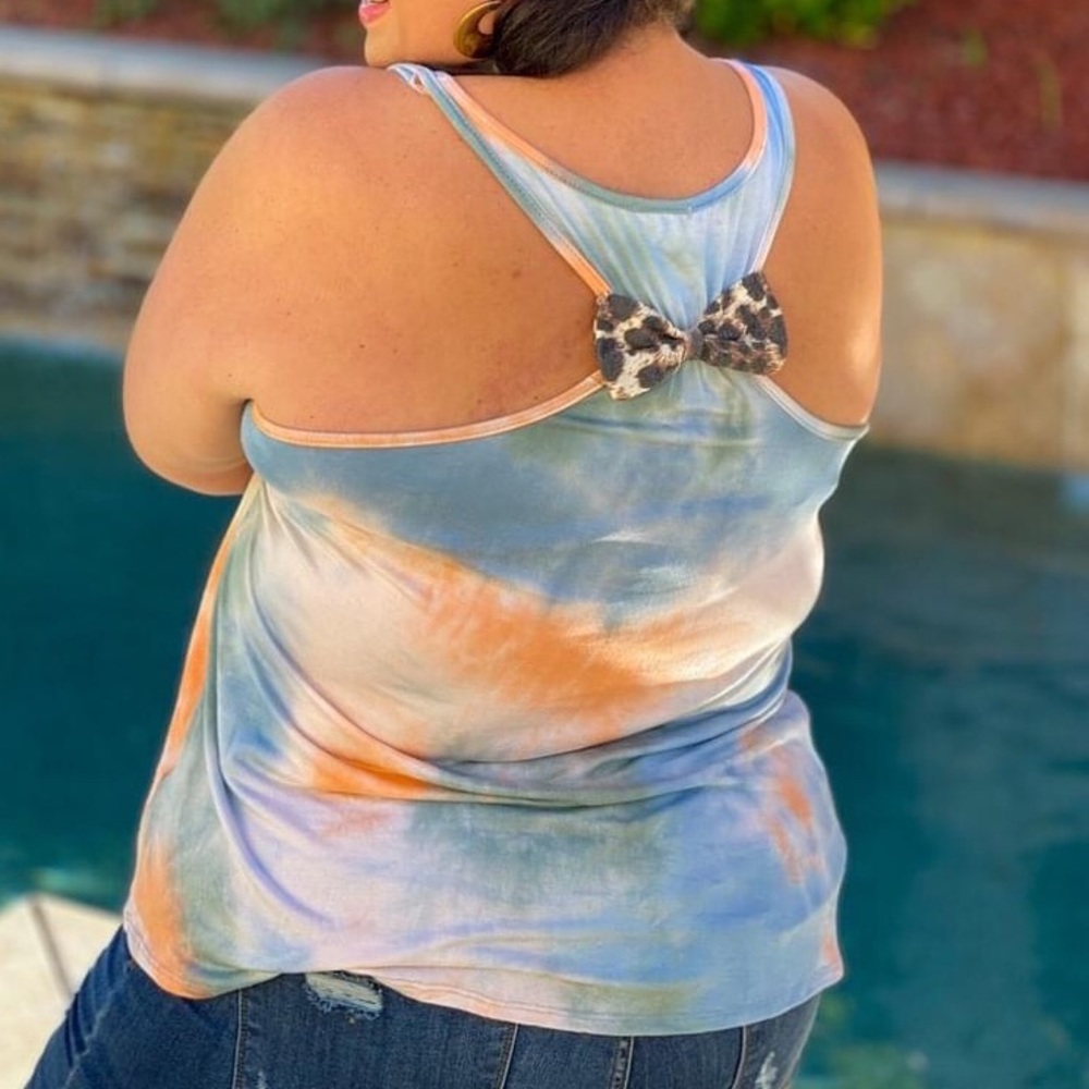 Tie Dye Racerback Tank
